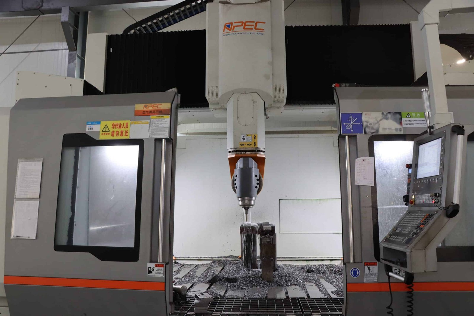Custom CNC milled metal parts manufactured by 6CNC