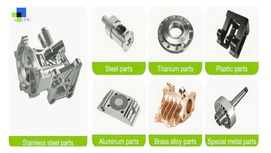 High-precision 5-axis CNC machined parts, suitable for the manufacture of complex metal and plastic components.