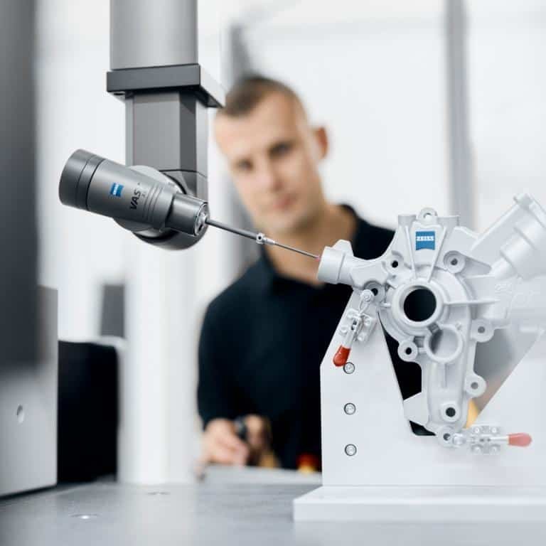 Zeiss CMM Inspection of Parts