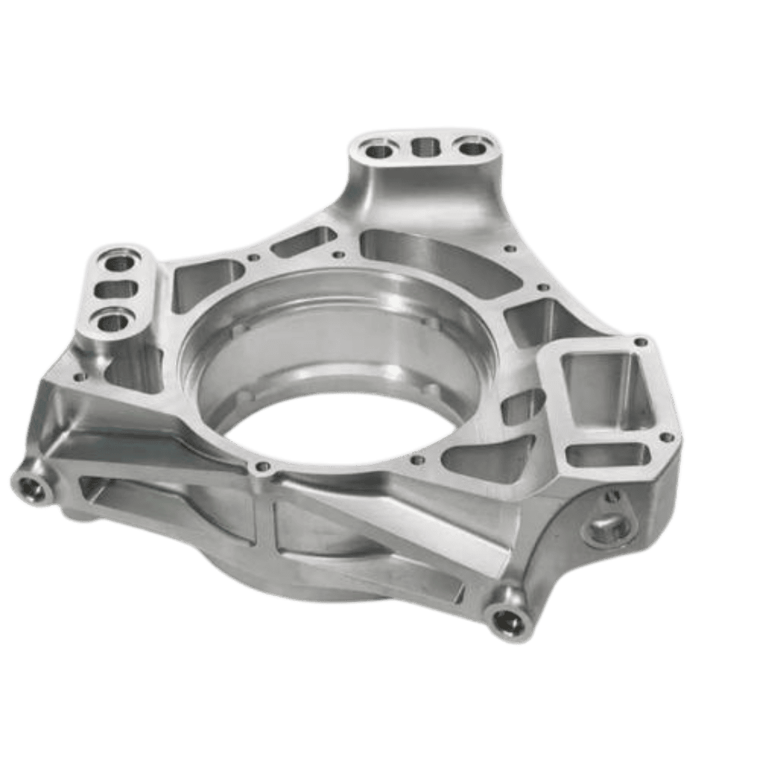 High-precision semiconductor components manufactured using CNC machining technology.