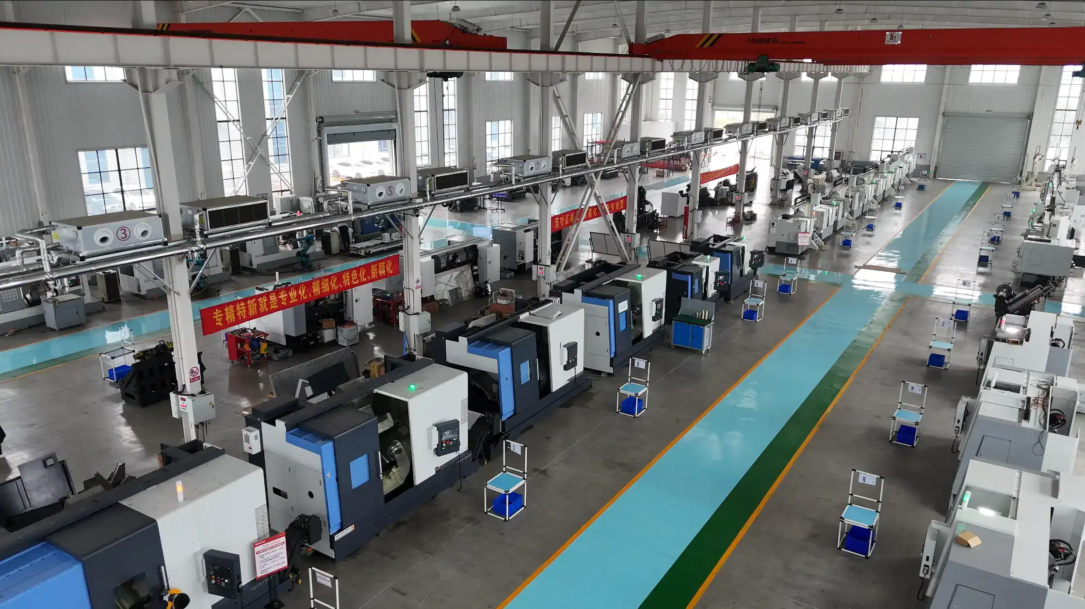 6CNC factory workshop