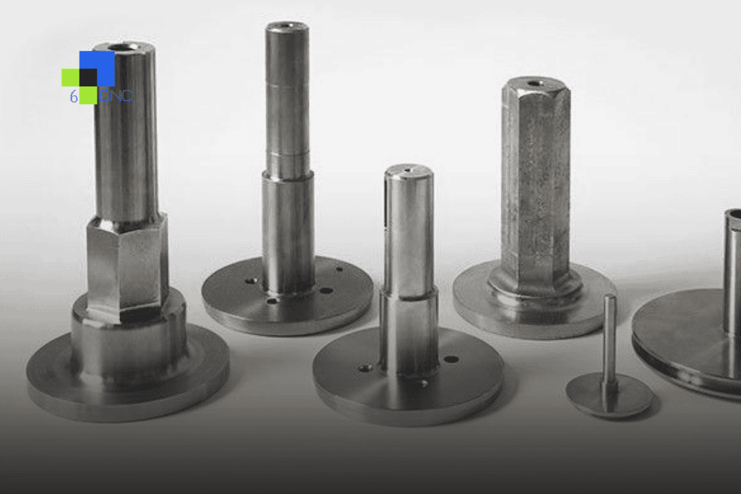 Precision CNC machined metal parts for low volume manufacturing processes.