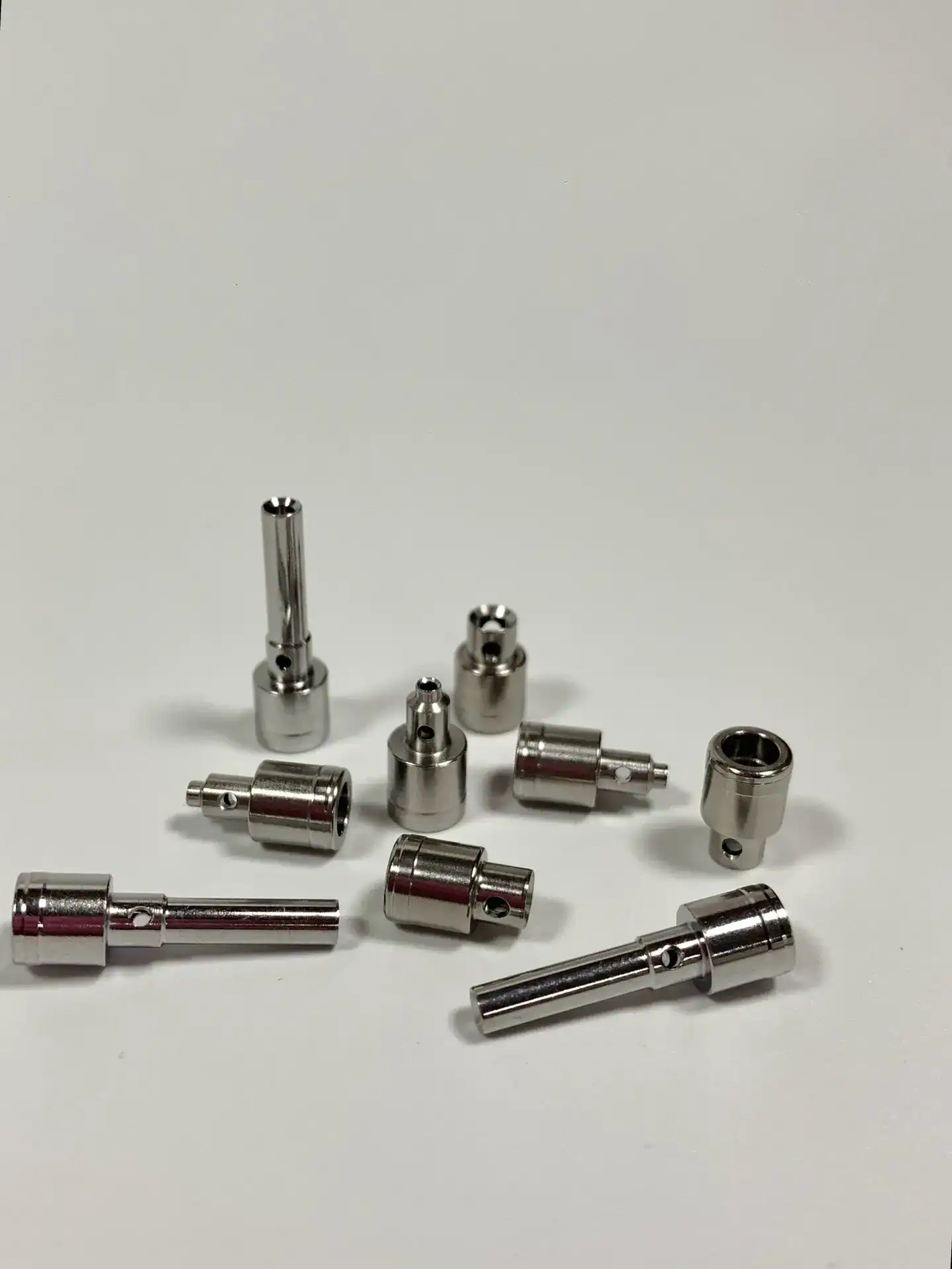 Complex multi-feature miniature machined parts