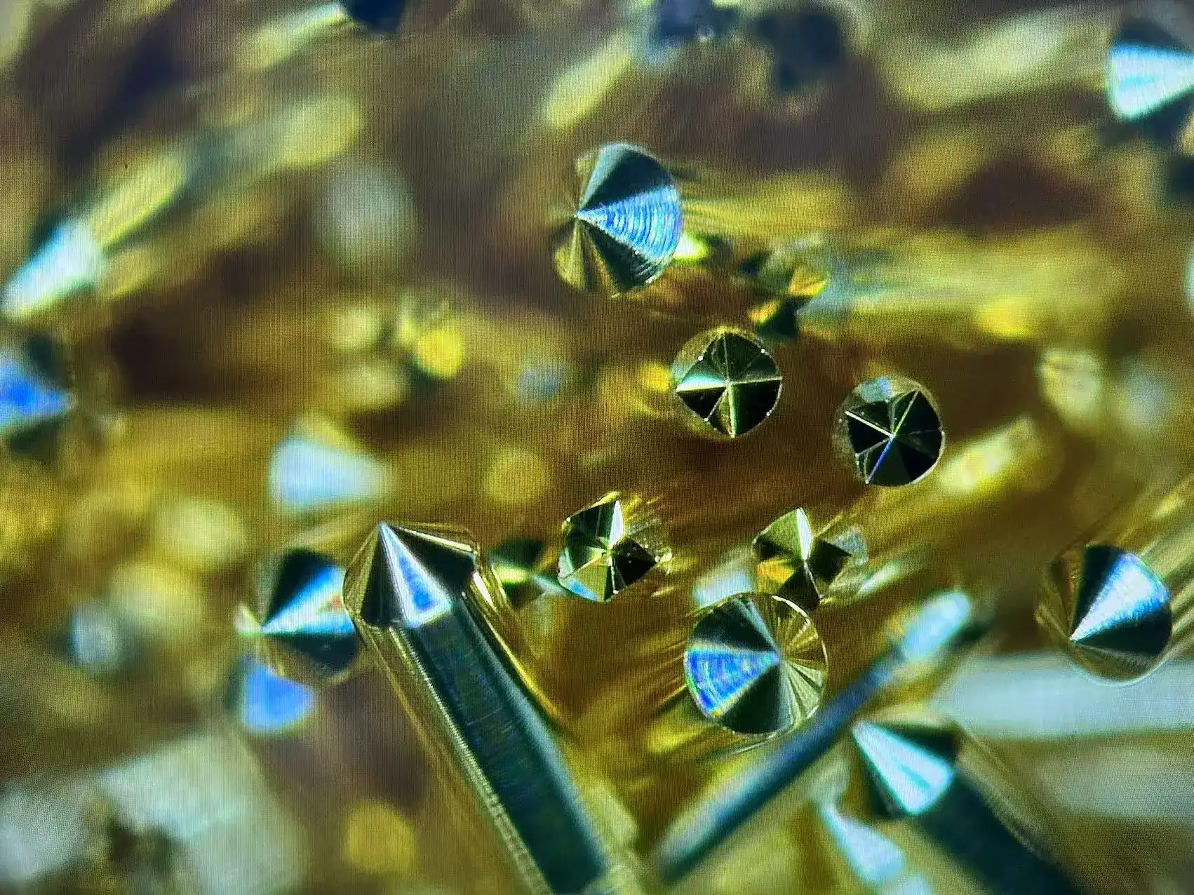 Micro CNC milled conical components