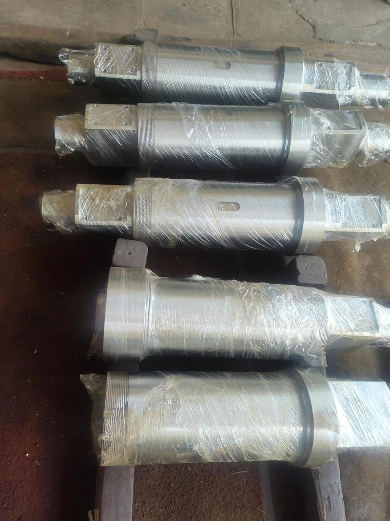 Metal shafts with several stepped diameter features