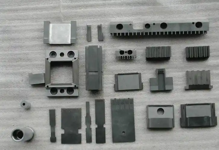 Selection of precision wire EDM parts, inserts and tooling components